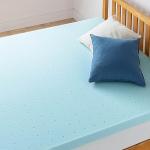 Cooling Gel Memory Foam Mattress Topper for Patients