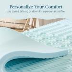 Queen Gel Infused Memory Foam Mattress Topper