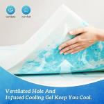 Cooling Memory Foam Mattress Topper for Patients