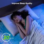 Queen Gel-Infused Air Mattress Topper for Comfort