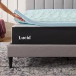 Queen Gel Infused Memory Foam Mattress Topper