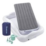 Hiccapop Toddler Portable Air Mattress with Bumpers