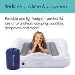 Hiccapop Toddler Portable Air Mattress with Bumpers