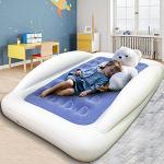 Portable Toddler Air Mattress with Rails and Pump