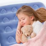 Portable Toddler Air Mattress with Rails and Pump