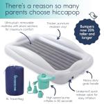 Hiccapop Toddler Portable Air Mattress with Bumpers
