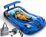Portable Toddler Air Mattress with Auto Inflate Pump