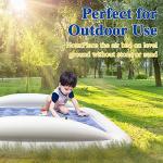 Portable Toddler Air Mattress with Rails and Pump