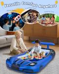 Portable Toddler Air Mattress with Auto Inflate Pump