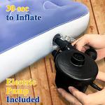 Portable Toddler Air Mattress with Rails and Pump