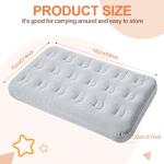 Kids Inflatable Air Mattress for Sleepovers and Travel