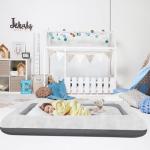 EQURROY Portable Air Mattress for Kids – Gray