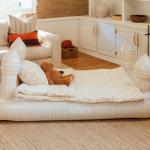 Kids Castle Sleepover Air Mattress with Storage Bag