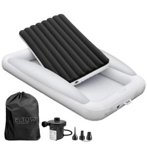Inflatable Toddler Travel Air Mattress with Sides