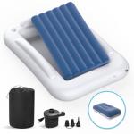 Portable Toddler Travel Air Mattress with Safety Sides