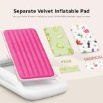 Portable Toddler Travel Air Mattress with Safety Bumpers