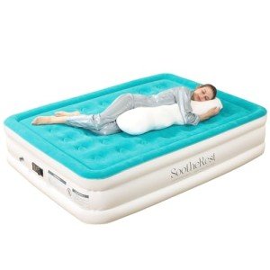 SootheRest 18" Queen Hospital Air Mattress with Pump