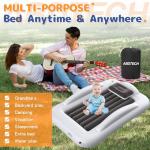 Portable Inflatable Toddler Air Mattress with Pump