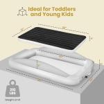 Inflatable Toddler Travel Air Mattress with Sides