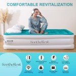 SootheRest 18" Queen Hospital Air Mattress with Pump