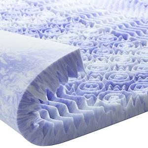 Queen Size 3-Inch Cooling Gel Mattress Topper