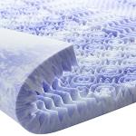 Queen Size 3-Inch Cooling Gel Mattress Topper