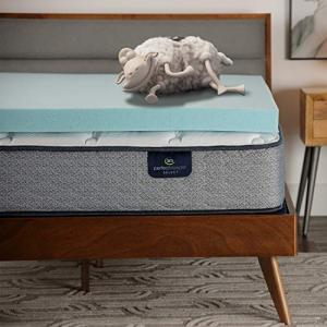 Serta ThermaGel Cooling Memory Foam Mattress Topper