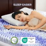 Queen Size 3-Inch Cooling Gel Mattress Topper