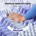 Queen Size 3-Inch Cooling Gel Mattress Topper