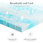 Comfortable Memory Foam Mattress Topper for Patients