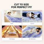 Queen Size 3-Inch Cooling Gel Mattress Topper