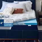 Cooling Gel Memory Foam Mattress Topper for Patients