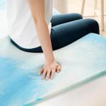 Cooling Memory Foam Mattress Topper for Patients