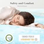 Comfortable Memory Foam Mattress Topper for Patients