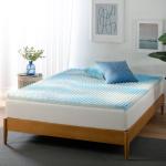 ZINUS 2-Inch Cooling Gel Memory Foam Mattress Topper