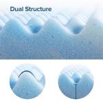 ZINUS 2-Inch Cooling Gel Memory Foam Mattress Topper