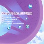 Cooling Gel Memory Foam Mattress Topper for Patients