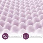 Cooling Gel Egg Crate Twin Mattress Topper