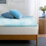 ZINUS 2-Inch Cooling Gel Memory Foam Mattress Topper