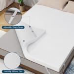 Queen Size 3 Inch Cooling Gel Bed Topper