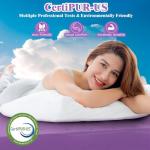 Cooling Gel Memory Foam Mattress Topper for Patients