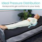 Cooling Gel Air Mattress Pad for Patients - Twin XL