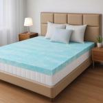 Queen Gel Memory Foam Mattress Topper for Pressure Relief