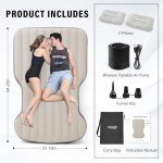 Patient Air Mattress with Built-in Pump for Comfort