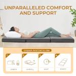 Memory Foam Air Mattress for Patients - 4" Thick