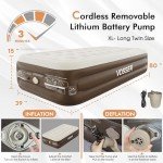 Inflatable Patient Air Mattress with Built-in Pump