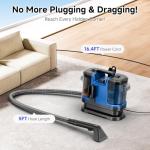 Portable Carpet Cleaner with Dual Brush Heads