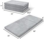 SINWEEK 4" Tri Folding Hospital Air Mattress