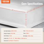 VEVOR King Heated Mattress Pad with 10 Heat Settings