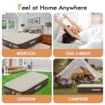 Inflatable Patient Air Mattress with Built-in Pump